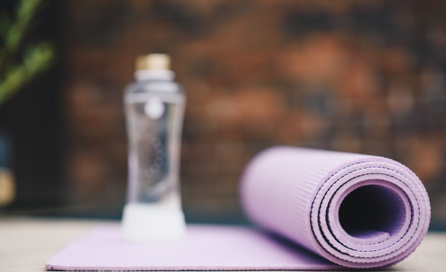 come pulire il tappetino yoga